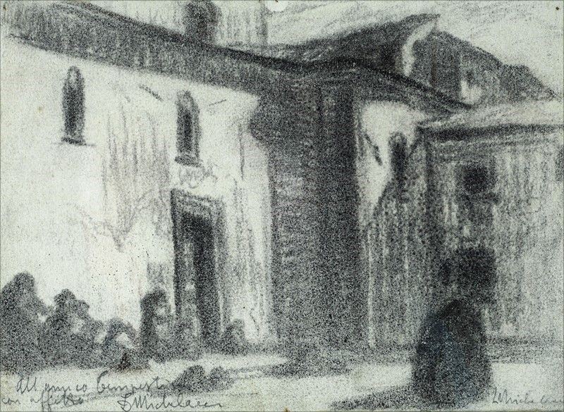 Luigi Michelacci - Caseggiati con Figure