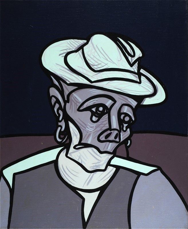 Valerio Adami - Studio per Looking To The East