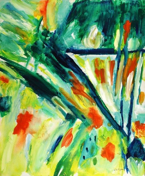 Antonio Corpora : Mediterraneo  - Acrilico su tela - Asta Arte Moderna e Contemporanea - III - Galleria Pananti Casa d'Aste