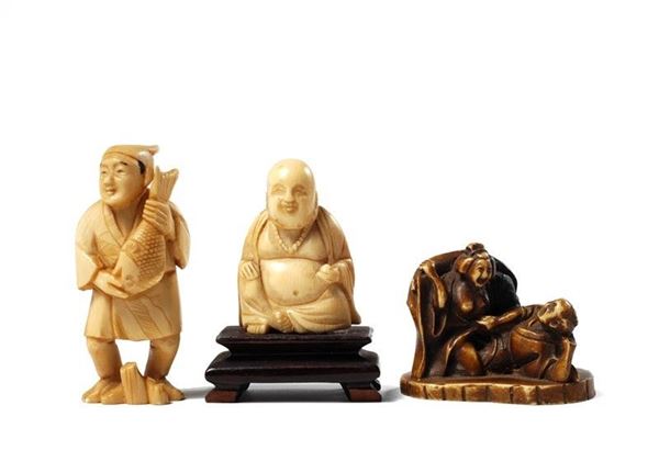 Tre Netsuke