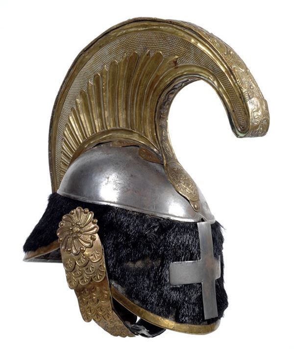 A dragoon helmet
