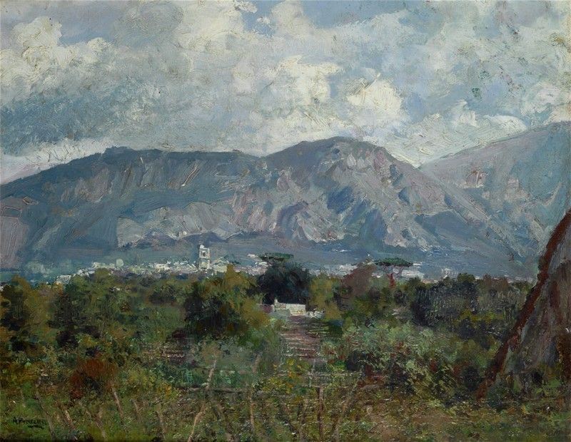 Attilio Pratella - Paesaggio Montano