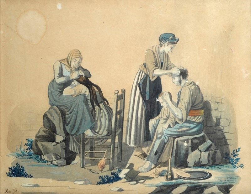 Saverio della Gatta - Scene di Vita Popolare