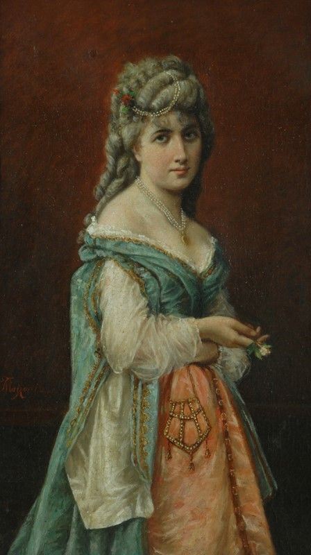 Domenico Mazzoni - Ritratto di Dama