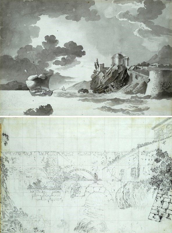 Anonimo, XIX sec. - Marina 