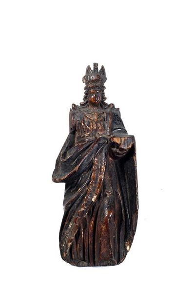 Figura di Donna con Copricapo