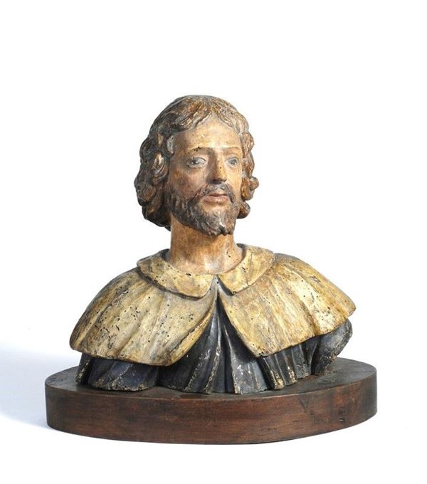 Busto di San Rocco  - Auction ANTIQUARIATO, OROLOGI - I - Galleria Pananti Casa d'Aste