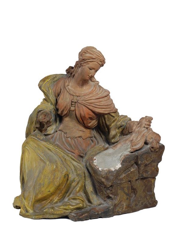 Madonna  - Asta Dipinti antichi, ceramiche, sculture e arte orientale - Galleria Pananti Casa d'Aste