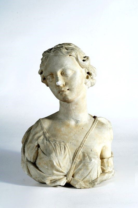 Busto di donna  - Auction ANTIQUARIATO, OROLOGI - I - Galleria Pananti Casa d'Aste