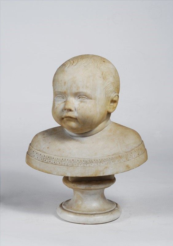 Busto di bambino  - Auction ANTIQUARIATO, OROLOGI - I - Galleria Pananti Casa d'Aste