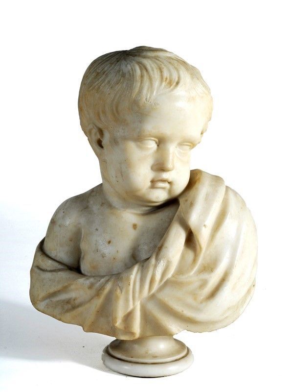 Busto di fanciullo  - Auction ANTIQUARIATO, OROLOGI - I - Galleria Pananti Casa d'Aste
