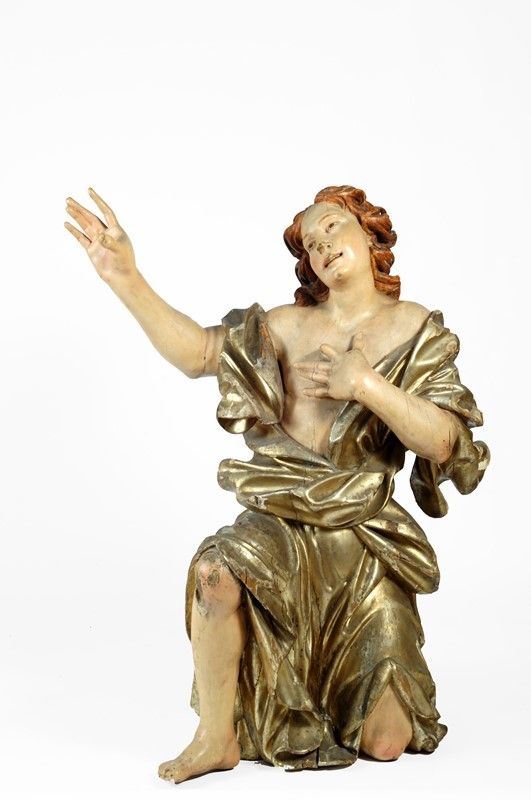 Angelo annunciante  - Asta Antiquariato - Galleria Pananti Casa d'Aste