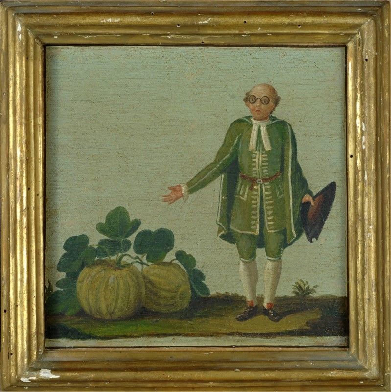 Scuola Veneta, XVIII Sec. - Maschere di Carnevale, Figure Allegoriche, Animali e Strutture Archit...