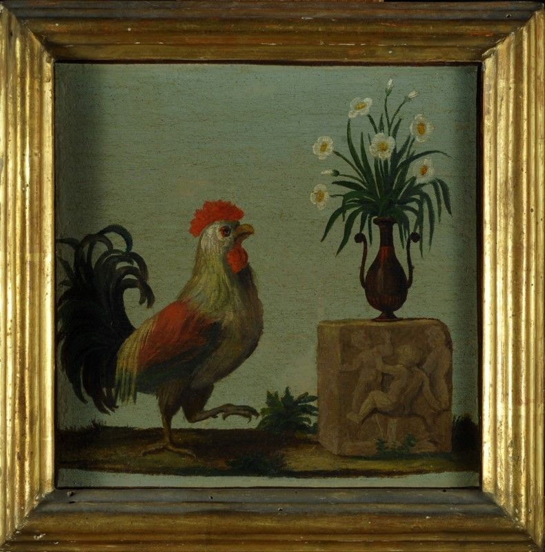 Scuola Veneta, XVIII Sec. - Maschere di Carnevale, Figure Allegoriche, Animali e Strutture Archit...