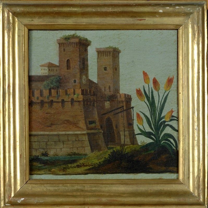 Scuola Veneta, XVIII Sec. - Maschere di Carnevale, Figure Allegoriche, Animali e Strutture Archit...