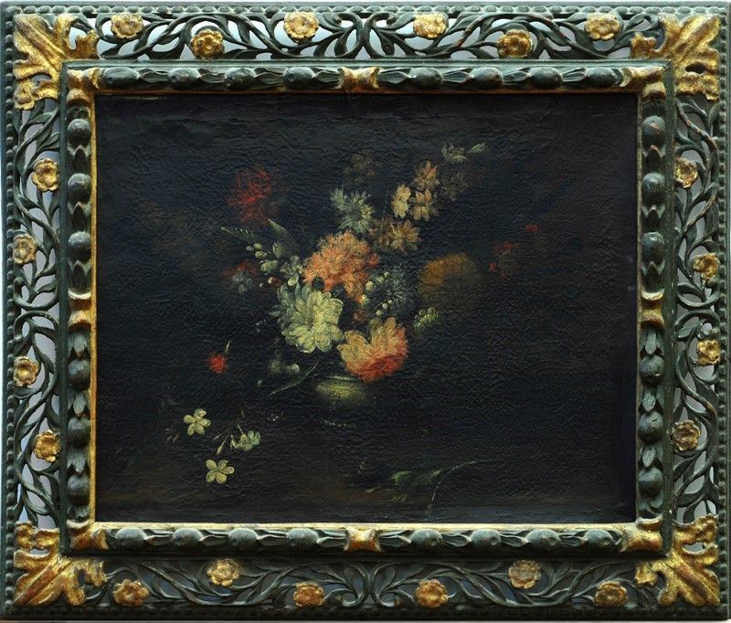 Scuola Emiliana, XVIII Sec. - Fiori nel Vaso