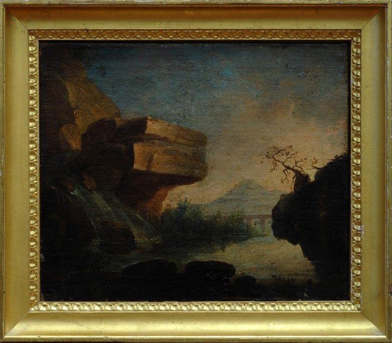 Scuola Francese, XVIII Sec. - Paesaggi Marini
