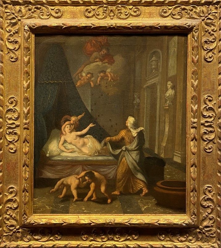 Scuola Romana, XVIII Sec. - Danae