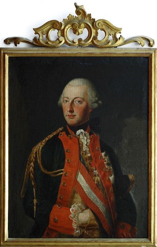 Anonimo, XVIII sec. : Ritratto di Giuseppe II d’Austria  - Olio su tela - Asta Antiquariato - Galleria Pananti Casa d'Aste