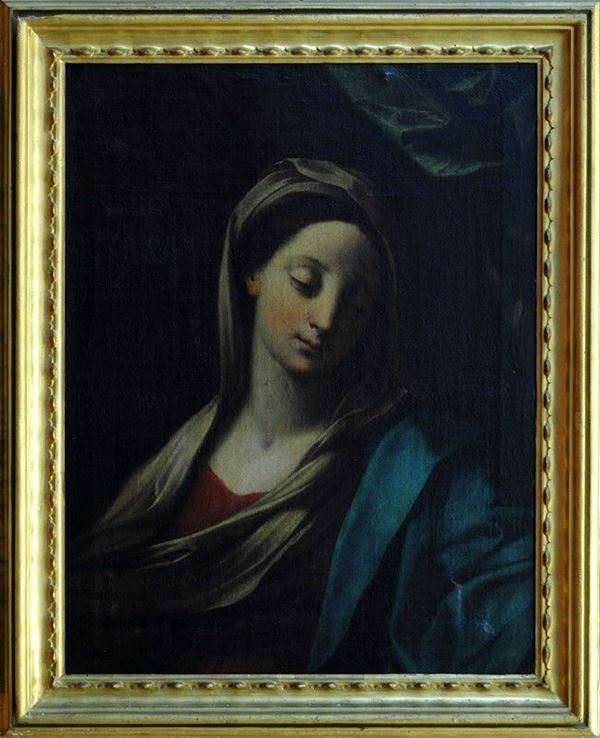 Scuola Emilana, XVII sec. - Busto della Vergine (da Guido Reni)
