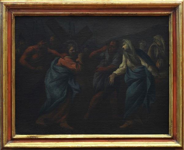 Scuola Fiorentina, XVIII sec. - Salita al Calvario