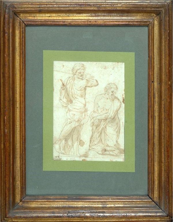 Anonimo, XVII sec. : Decollazione di San Paolo (da Alessandro Algardi)  - Auction Antiquariato - Galleria Pananti Casa d'Aste
