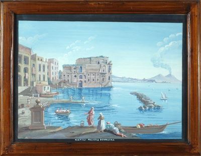 Veduta di Napoli - Donn'anna