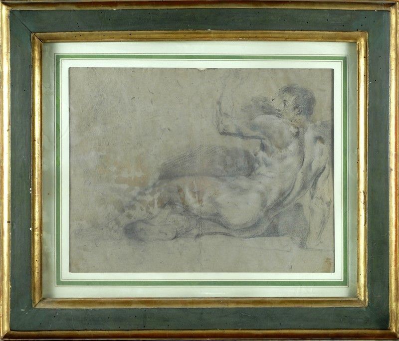 Anonimo, XVIII Sec. - Nudo Disteso