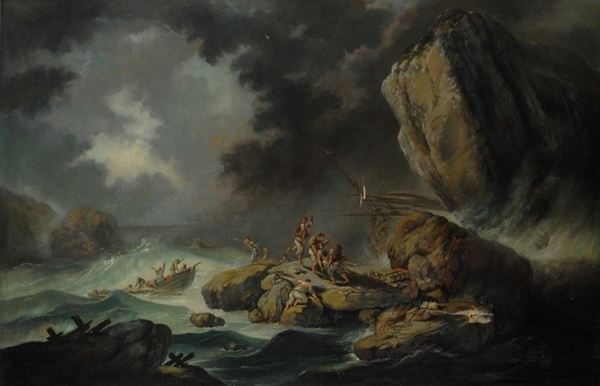 Anonimo, XIX sec. - La tempesta 