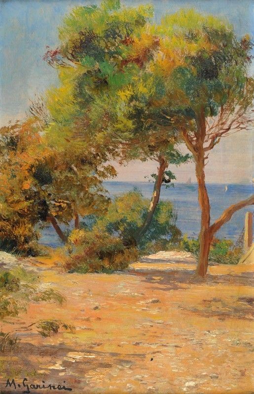 Michele Garinei - Pineta sulla spiaggia