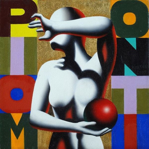 Mark Kostabi : The alchemy of love  - Auction Arte Moderna e Contemporanea - III - Galleria Pananti Casa d'Aste