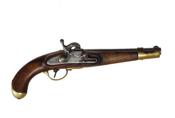 A Cavalry pistol                                                                                       