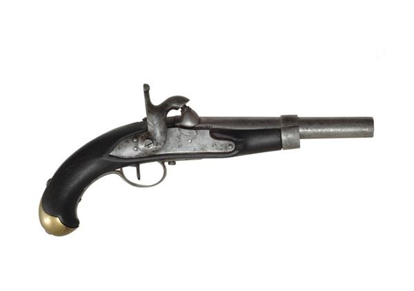 A cavalry percussion pistol                                   