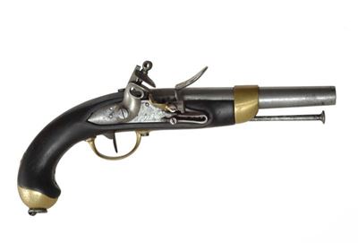 Pistola da Cavalleria a Pietra Focaia