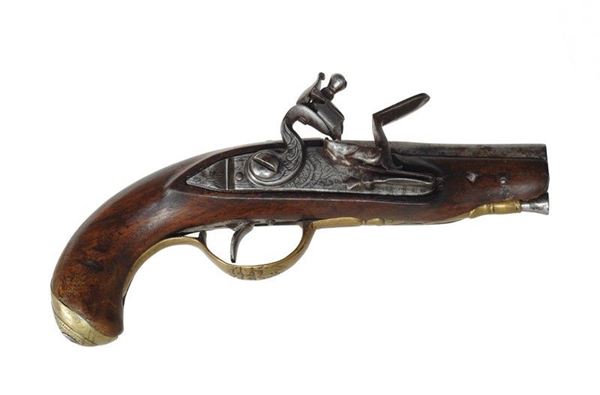 Pistola a pietra focaia                                                                             
