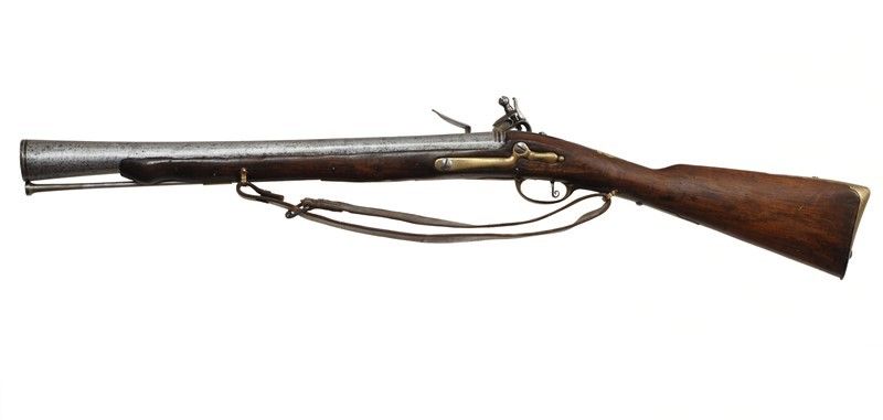Trombone Militare a Pietra Focaia