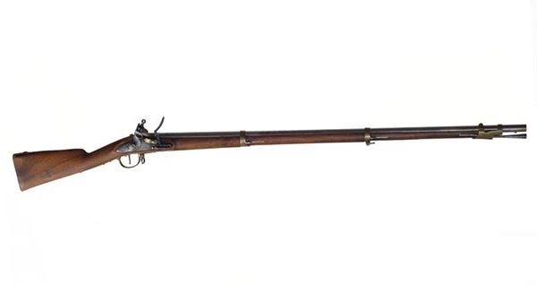 An infantry flintlock gun