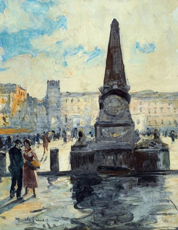 Michele De Simone - L&#39;obelisco di Piazza del Mercato