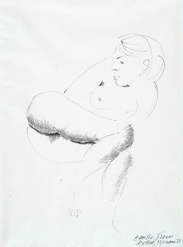 Emilio Greco - Nudo di donna