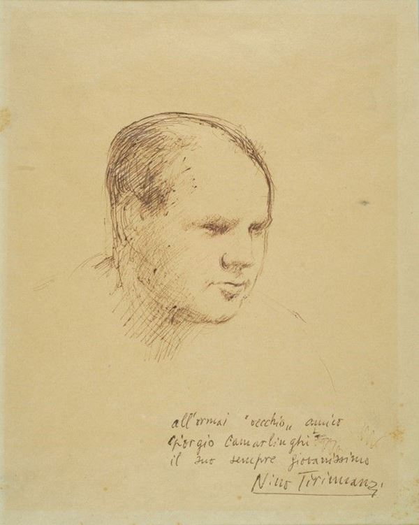 Nino Tirinnanzi : Ritratto di Giorgio  - Auction Modern and Contemporary art - Galleria Pananti Casa d'Aste