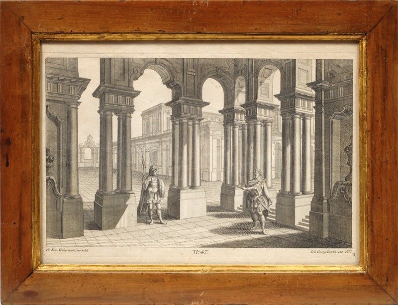 Studi Architettonici con Figure