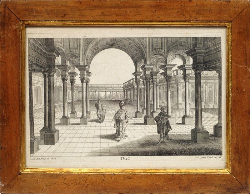 Studi Architettonici con Figure