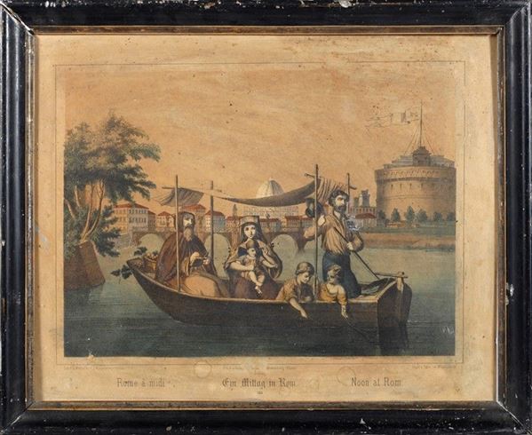 Rome a midì  - Asta Arredi, Oggettistica e Dipinti - Galleria Pananti Casa d'Aste