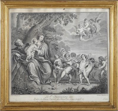 La S.ta Conversazione (da Anton Van Dyck)