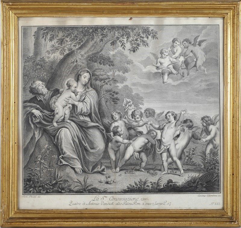 La S.ta Conversazione (da Anton Van Dyck)