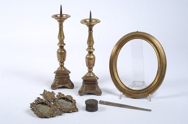 Coppia di portaceri  - Auction Arredi, Oggettistica e Dipinti - Galleria Pananti Casa d'Aste