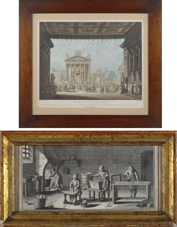 Foro di Pompei festivamente adornato