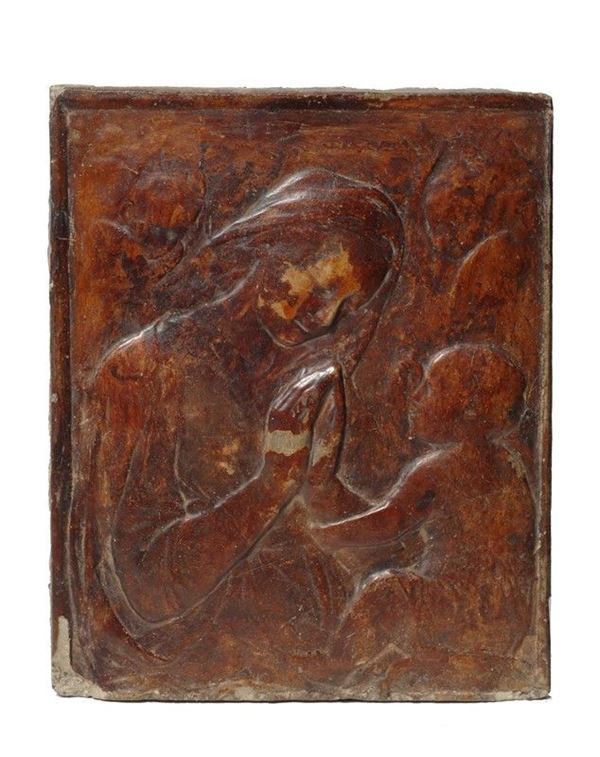 Madonna col Bambino  - Asta Dipinti antichi, ceramiche, sculture e arte orientale - Galleria Pananti Casa d'Aste