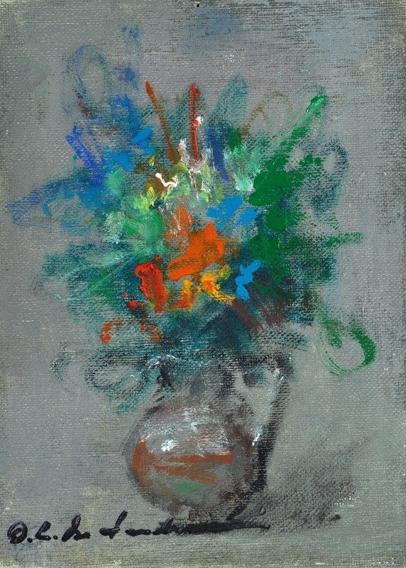 Osman Lorenzo de Scolari - Vaso di fiori