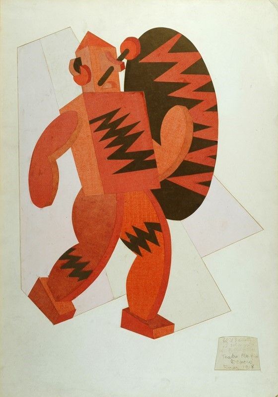 Fortunato Depero - La Grande Selvaggia dei Balli Plastici